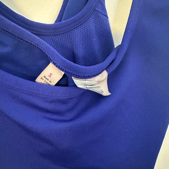 Athleta Blue Athletic Tank Top and 7/8 Leggings Bundle - Picture 3 of 15